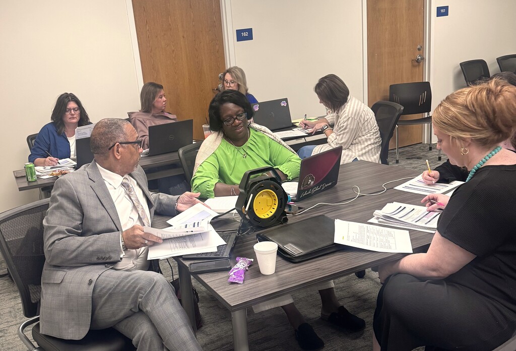 Educators participating in summer professional development