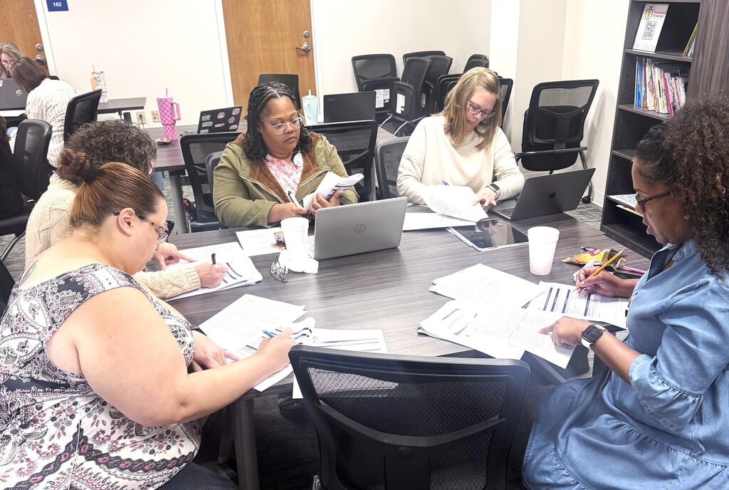 Educators participating in summer professional development