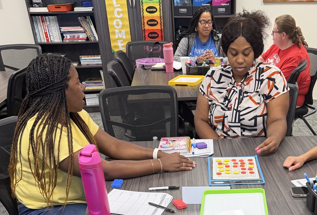 Educators participating in summer professional development