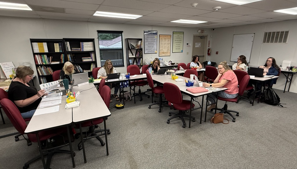 Educators participating in summer professional development