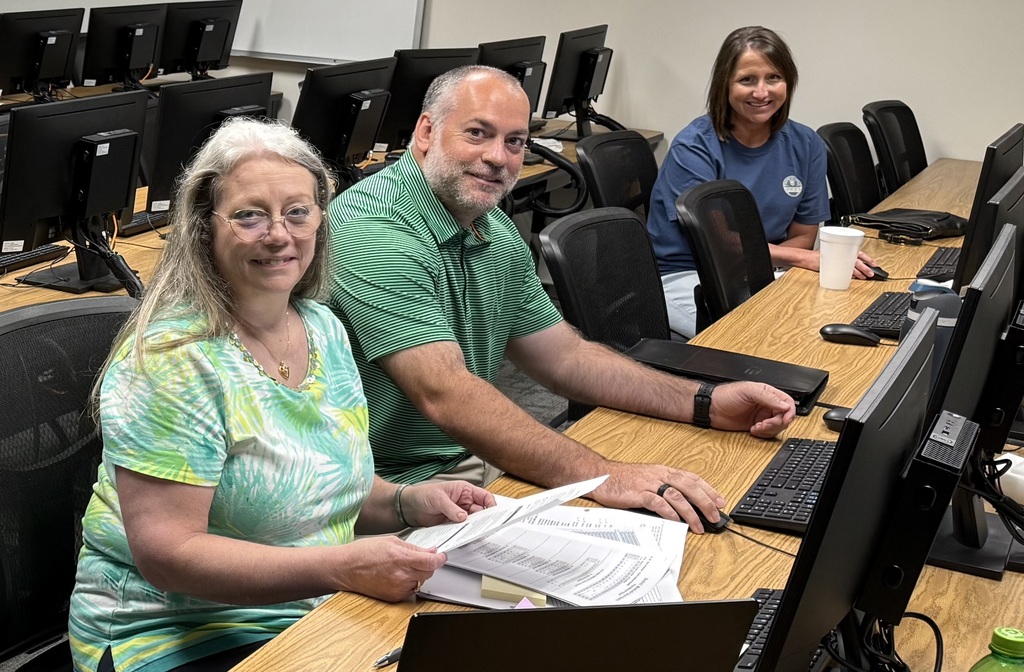Educators participating in summer professional development