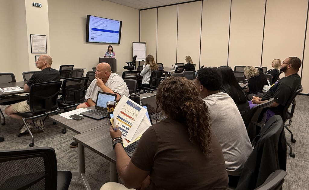 Educators participating in summer professional development