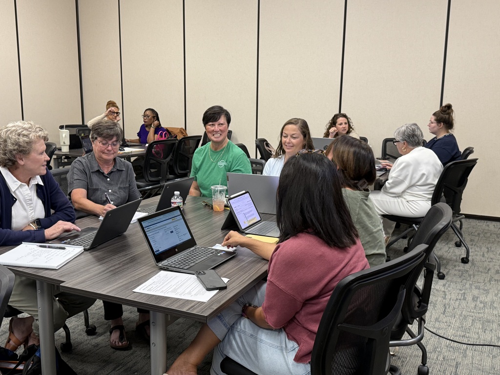 Educators participating in summer professional development