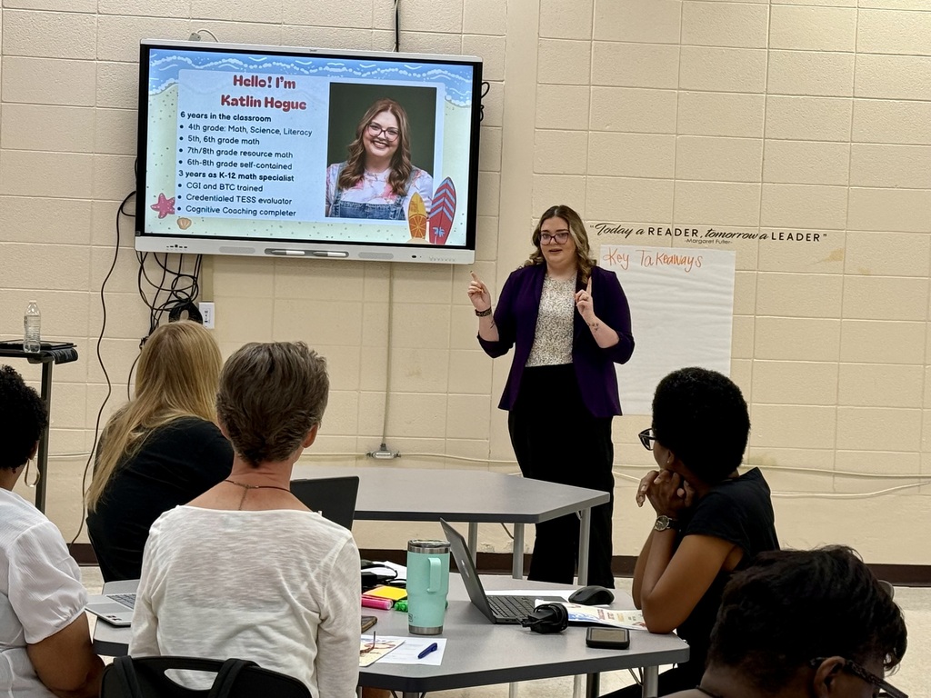 Dumas district math training