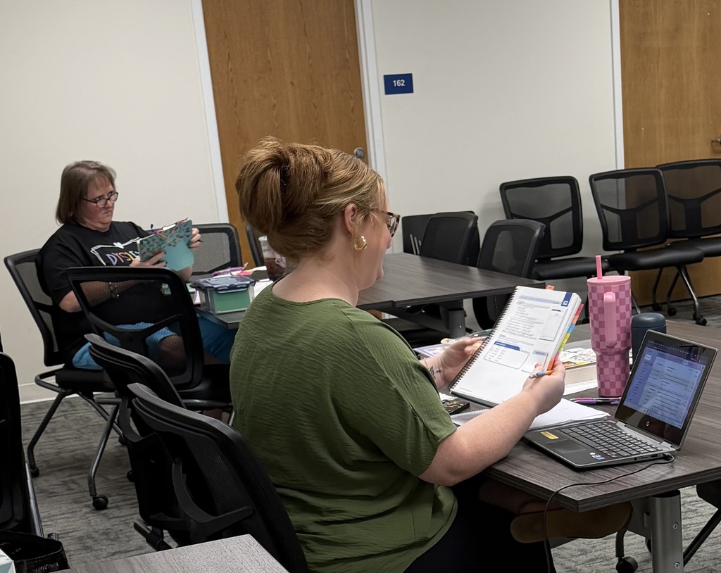 Educators participating in summer professional development