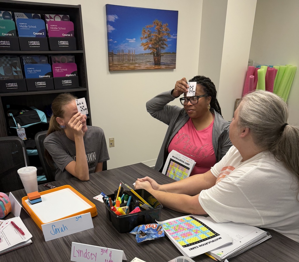 Educators participating in summer professional development