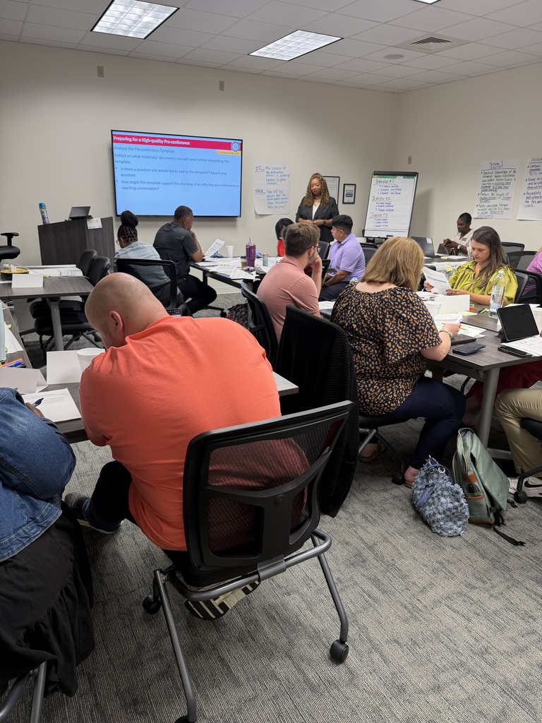 Educators participating in summer professional development