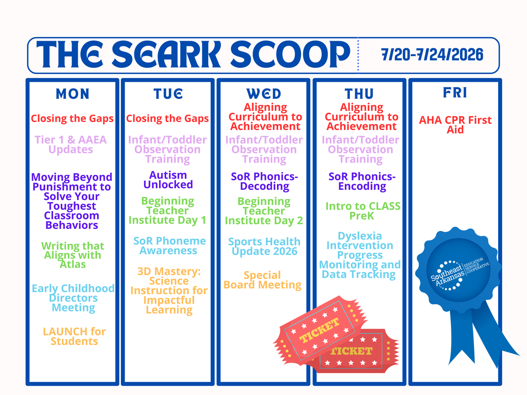 seark scoop for the week