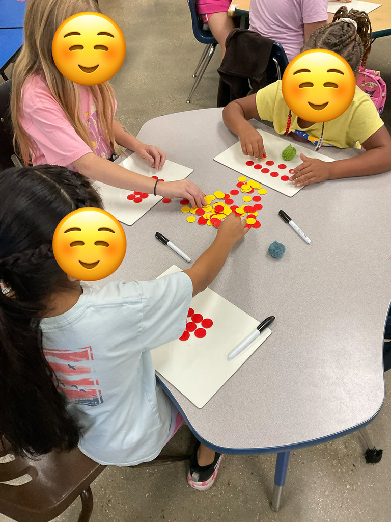 students working math problems