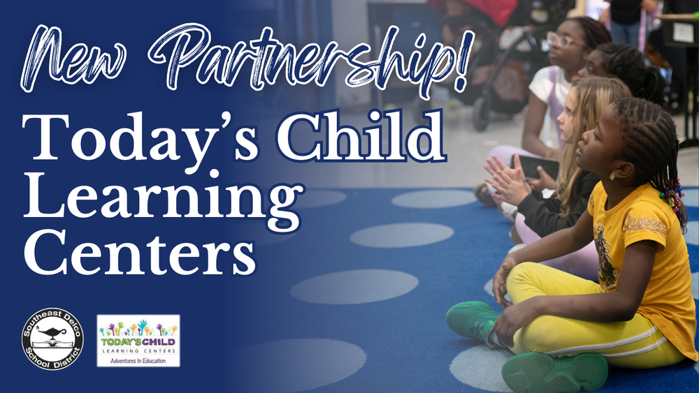 New partnership with Today's Child learning centers