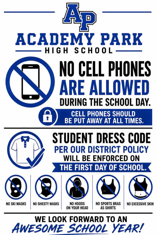 Cell Phone & Dress Code Policy 26-27 School Year