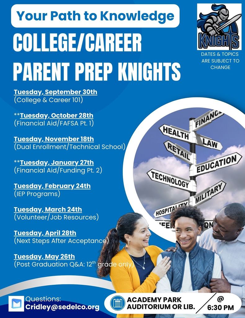 College/Career Parent Prep Knights
