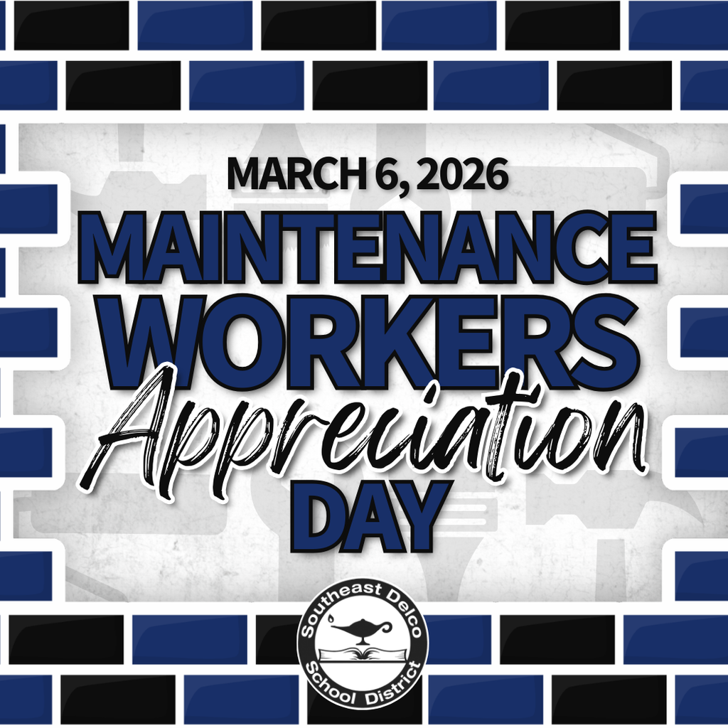March 6, 2026, Maintenance Workers Appreciation Day highlighted with blue and black lettering and a subtle patterned backdrop.