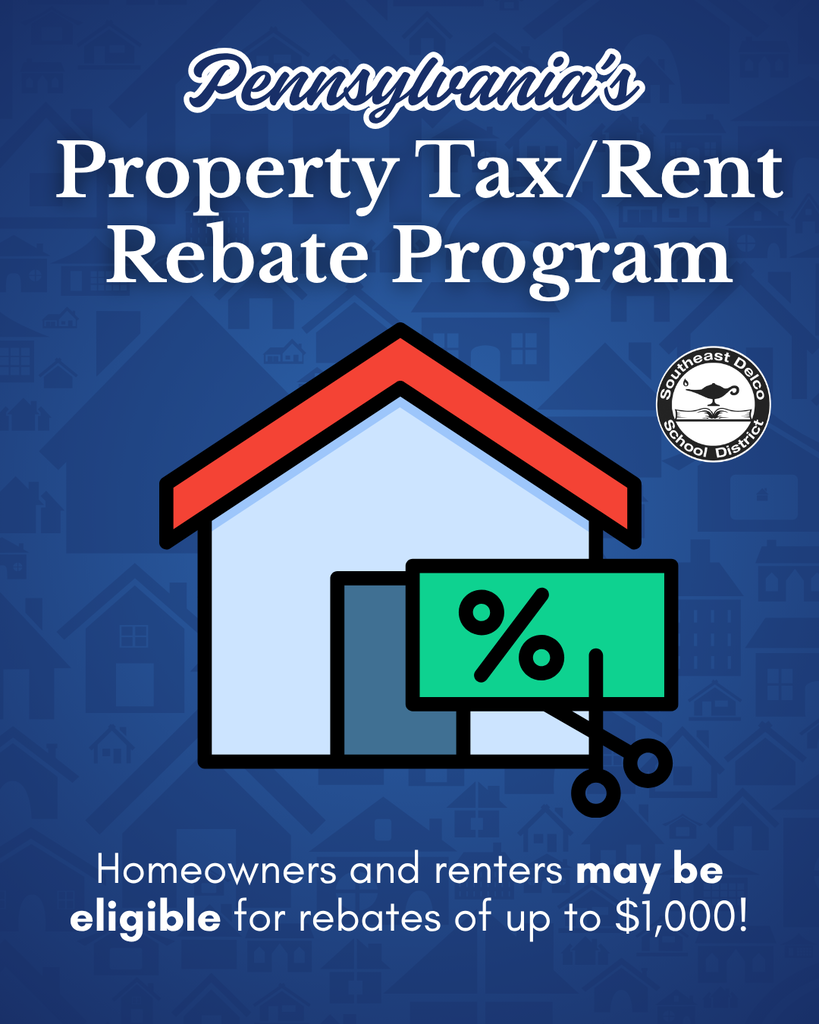Pennsylvania's Property Tax/Rent Rebate Program - homeowners and renters may be eligible for rebates of up to $1000. 