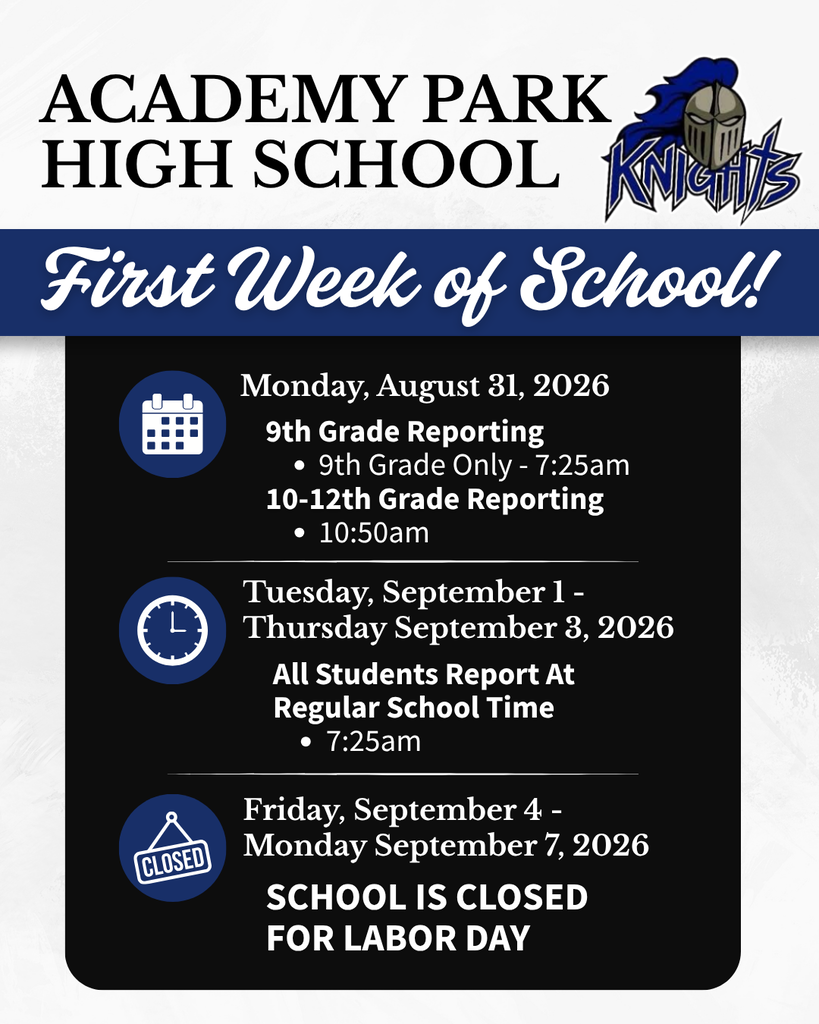 First week of school in APHS.