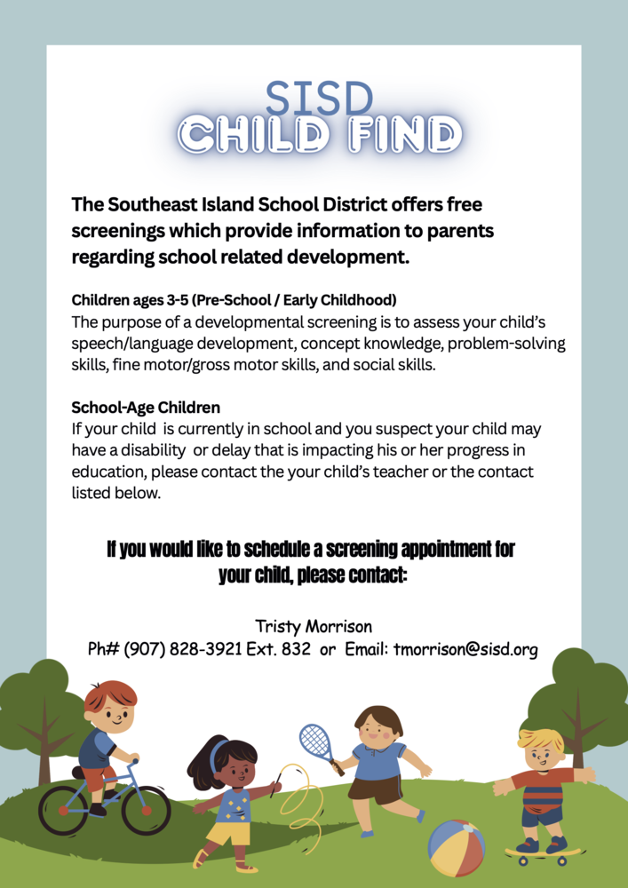 SISD Child Find