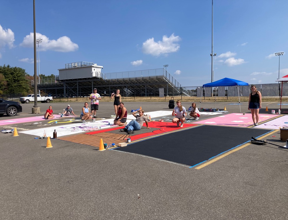 Senior Parking Painting