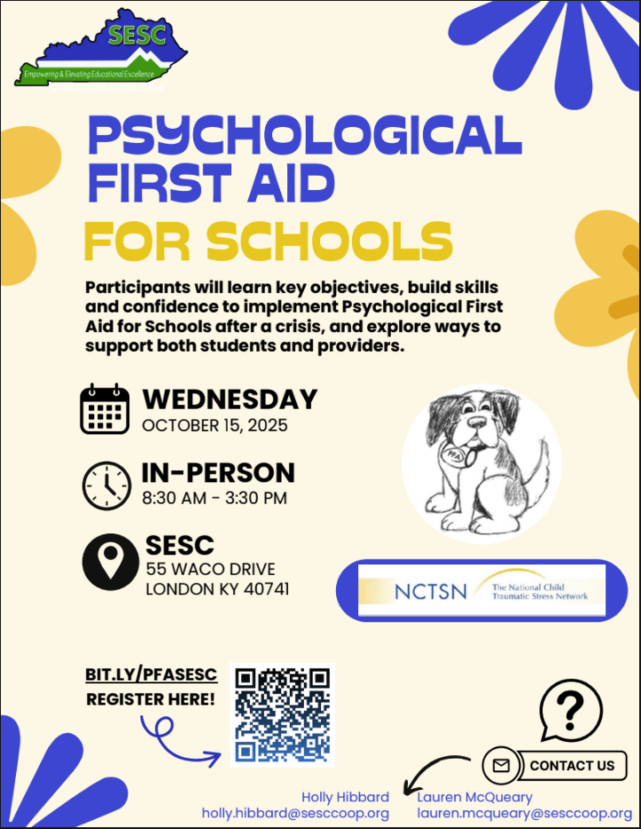 Psychological First Aid for Schools