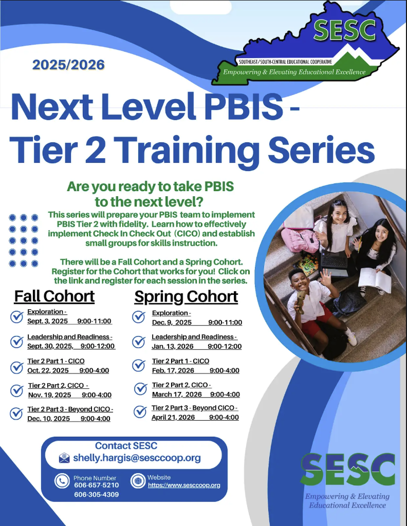 PBIS Tier 2 Training Series