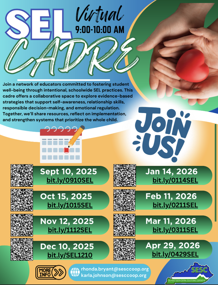 SEL Cadre informational flyer
