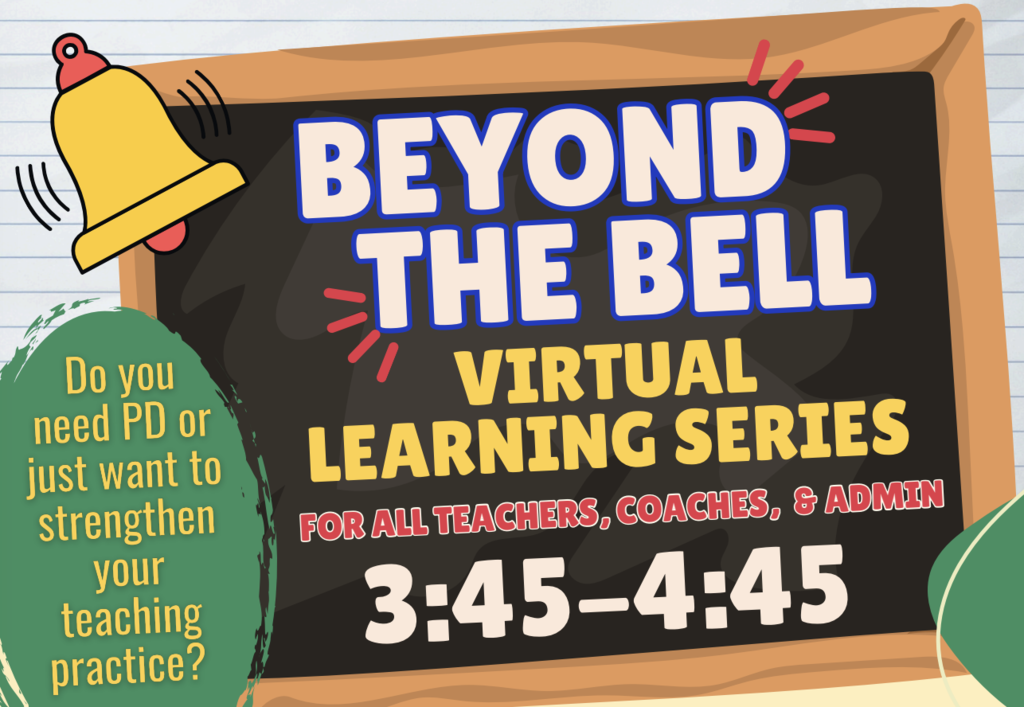 Beyond the Bell Virtual Learning Series flyer