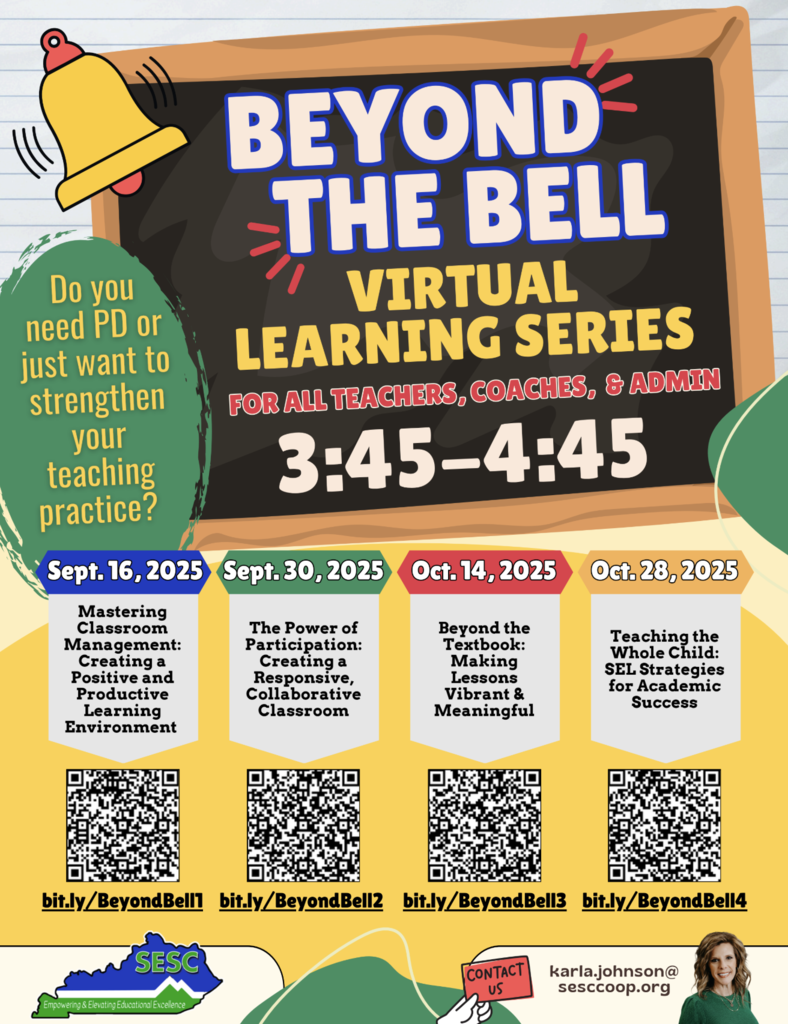 Beyond the Bell Virtual Learning Series flyer