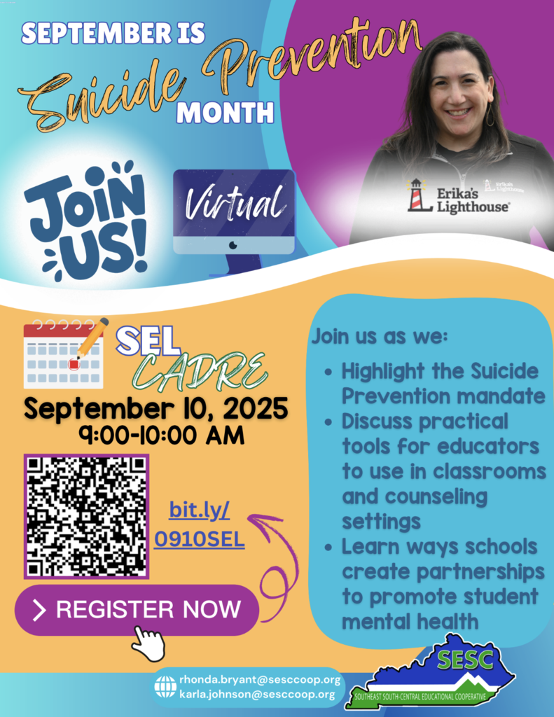 SEL Cadre informational flyer