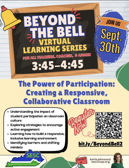 Beyond the Bell Virtual Learning Series flyer
