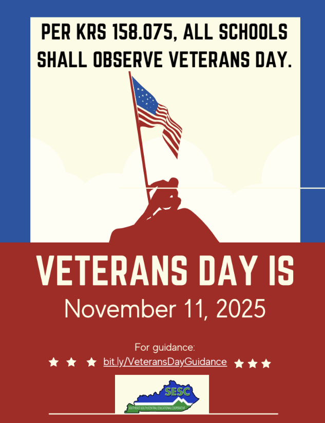Nov. 11, 2025 Veterns Day flyer