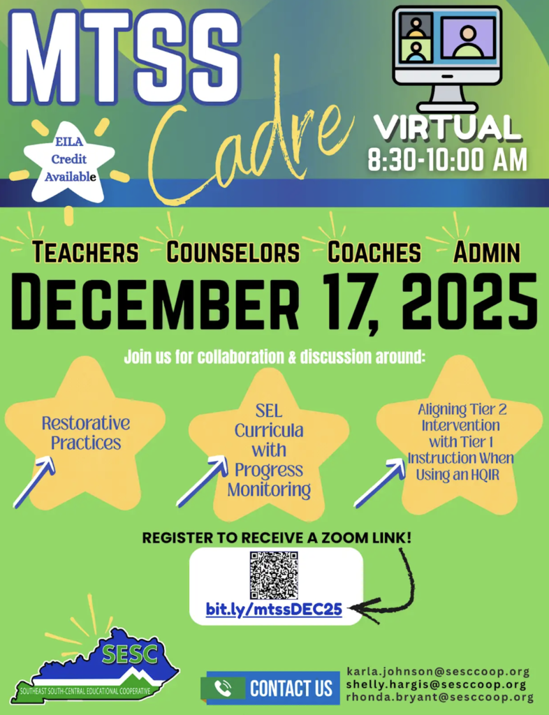 SESC MTSS Cadre Dec. 17, 2025