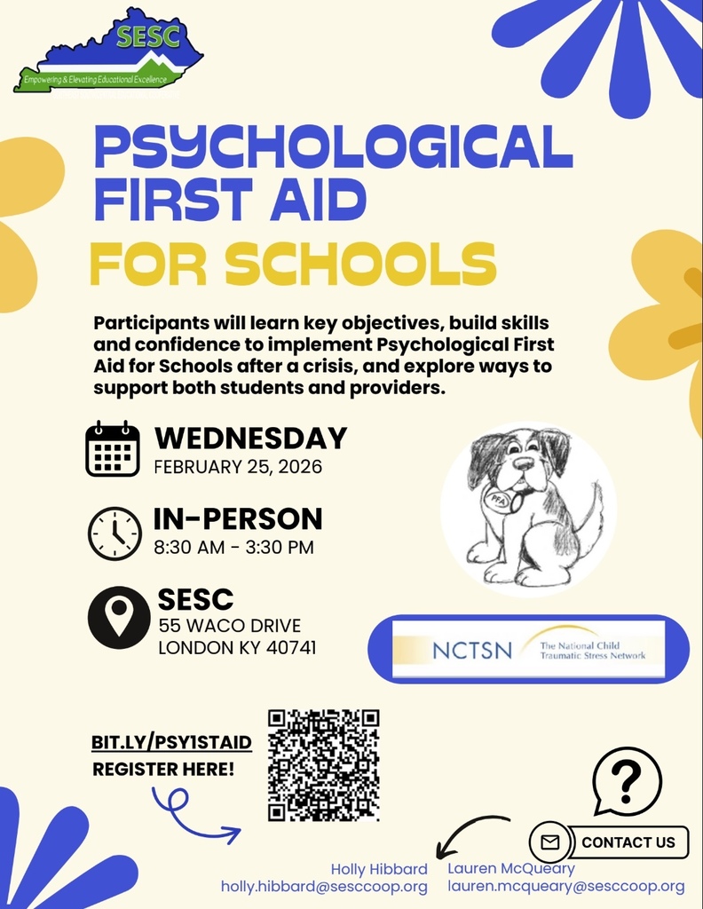Psychological First Aid flyer