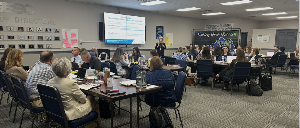 Adult learners participating in Chronic Absenteeism Discussions