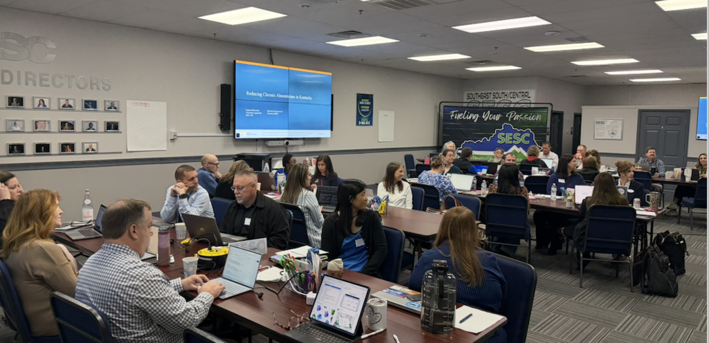 Adult learners participating in Chronic Absenteeism Discussions