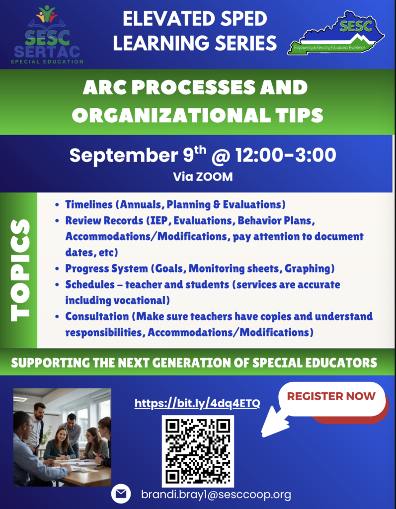 ARC processes & organizational tips