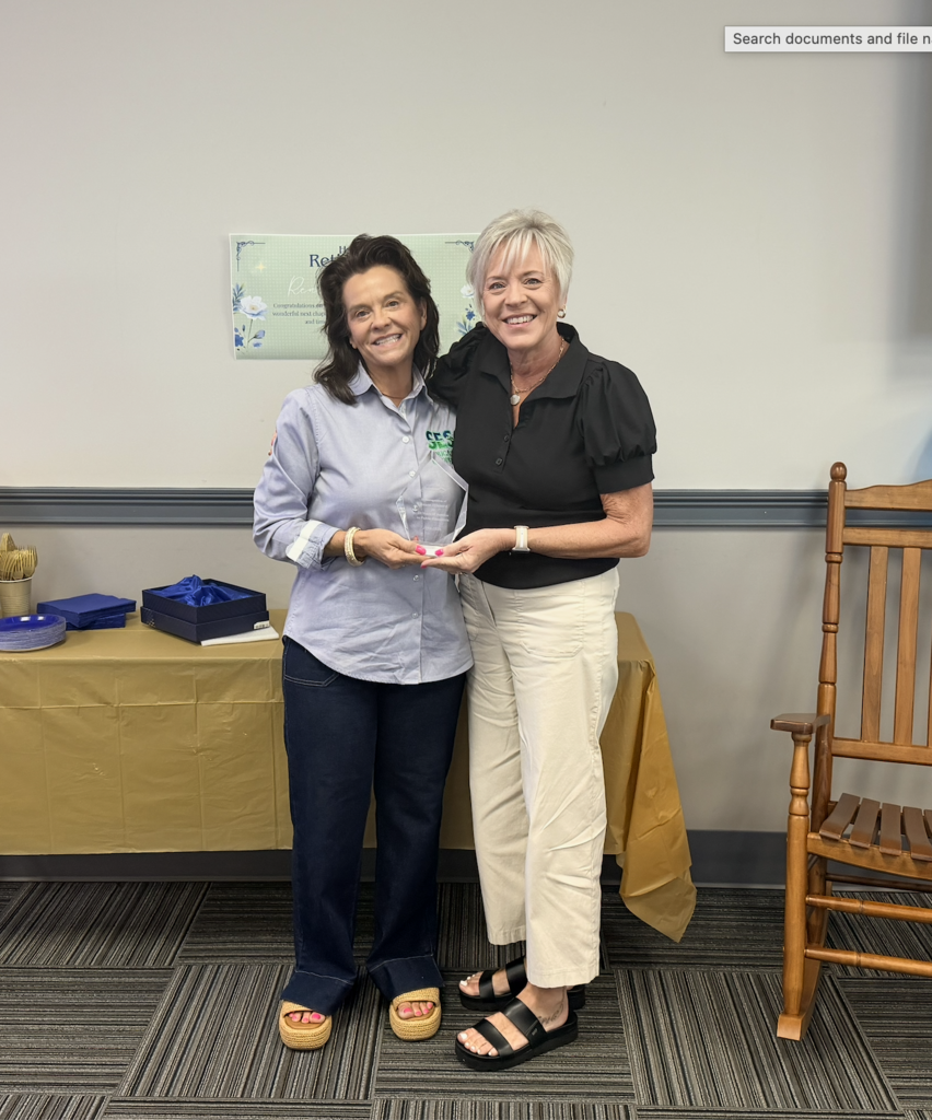 Kay Dixon and Renee Hibbard