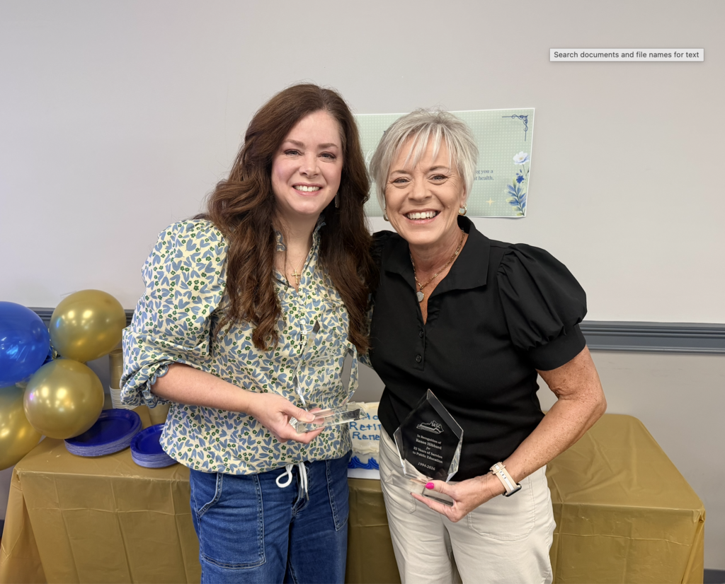 Rhonda Bryant and Renee Hibbard