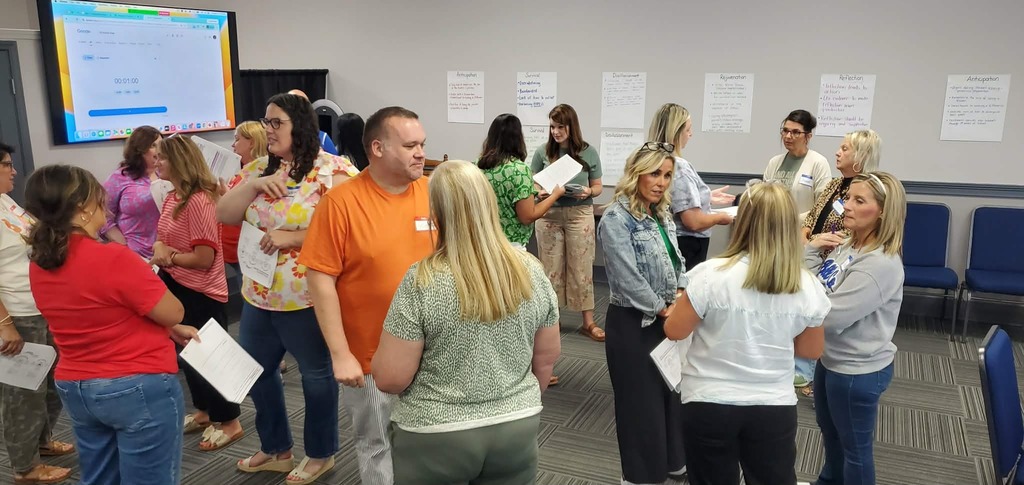 Teachers working together