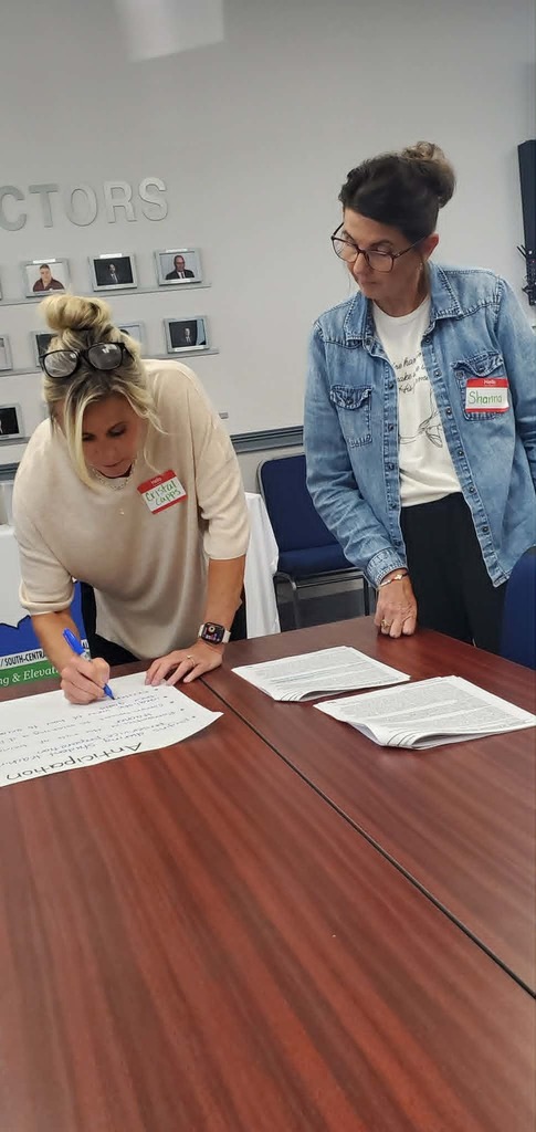 Teachers working together