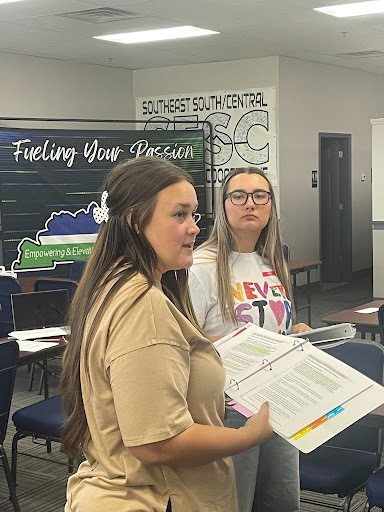 Teachers talking