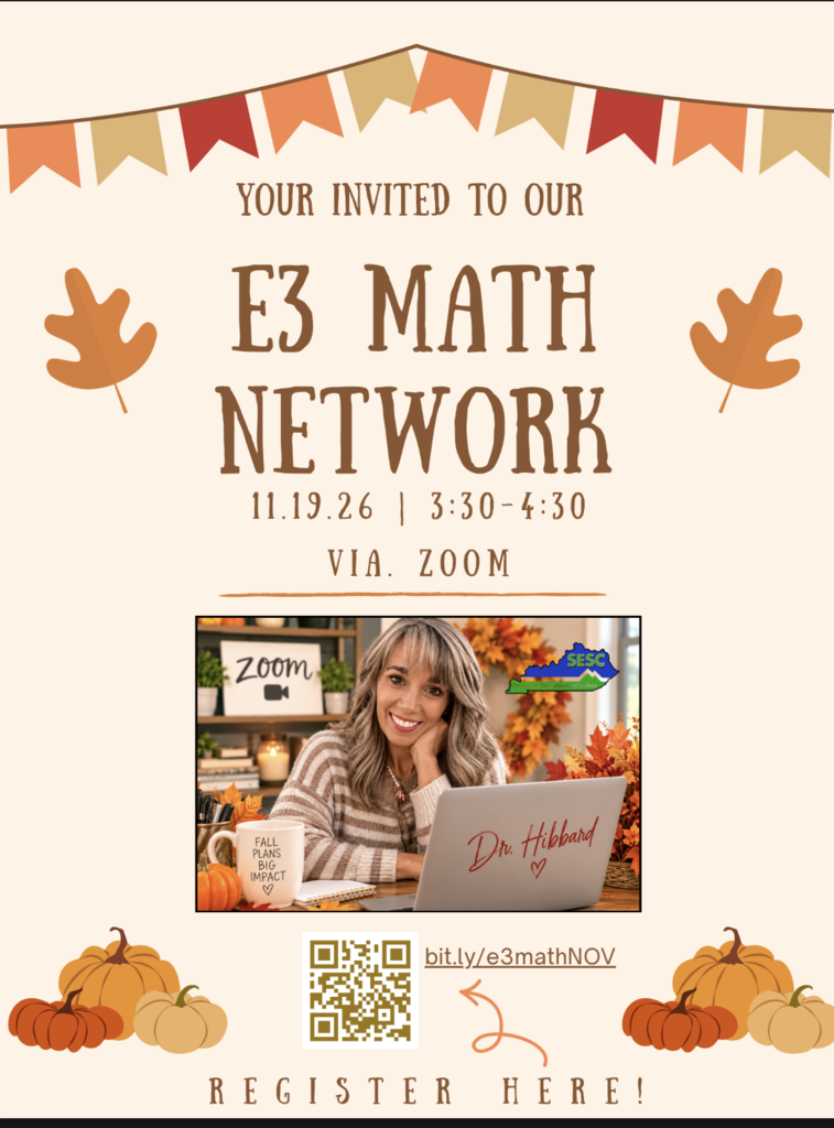 E3 Math Network flyer
