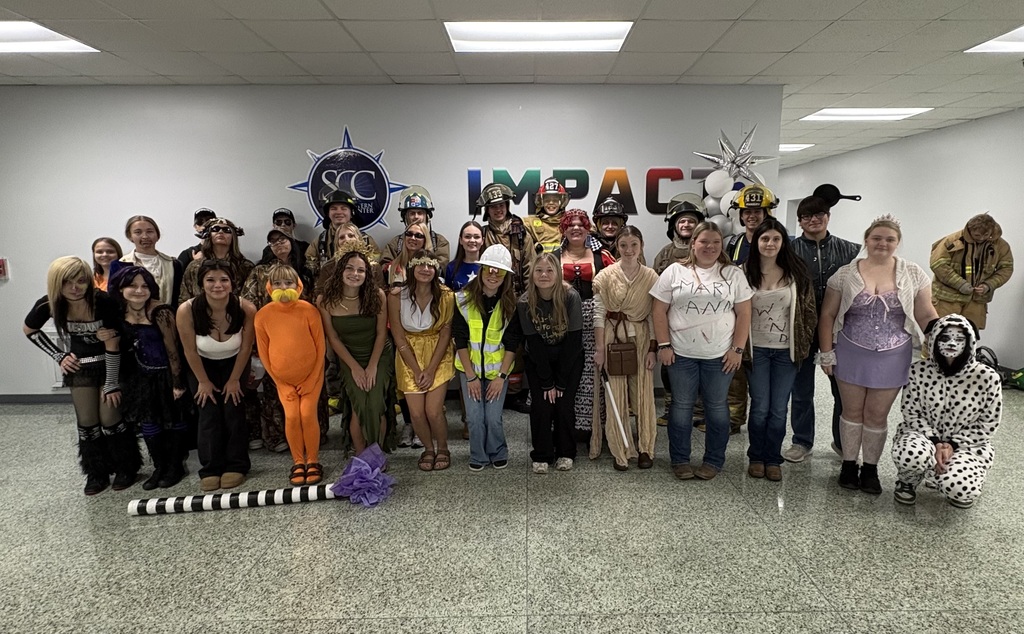 Halloween Fun with students and staff at SCC!
