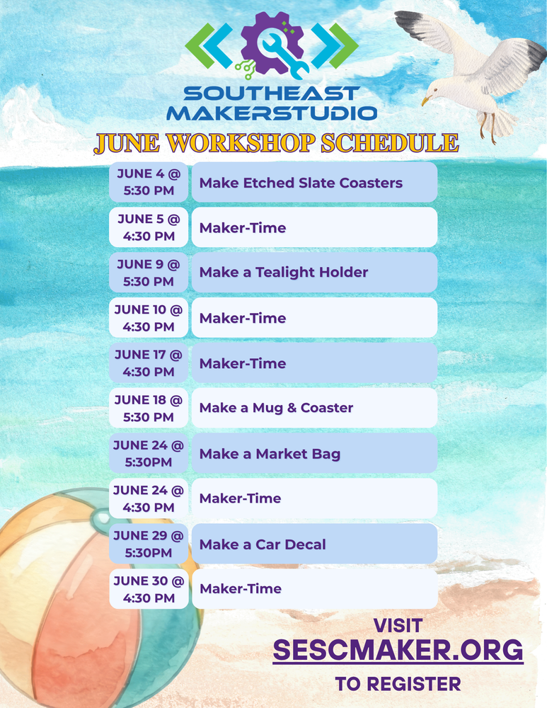 june workshops
