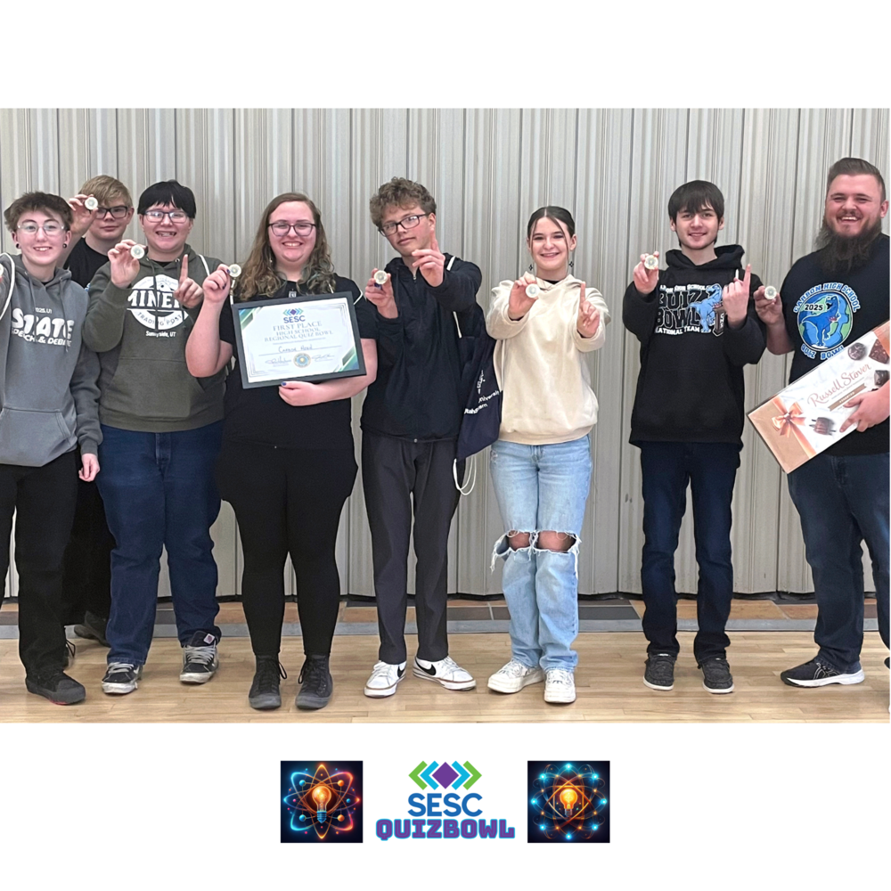 SESC 2025 Quiz Bowl High School  Champions - Carbon High - Carbon