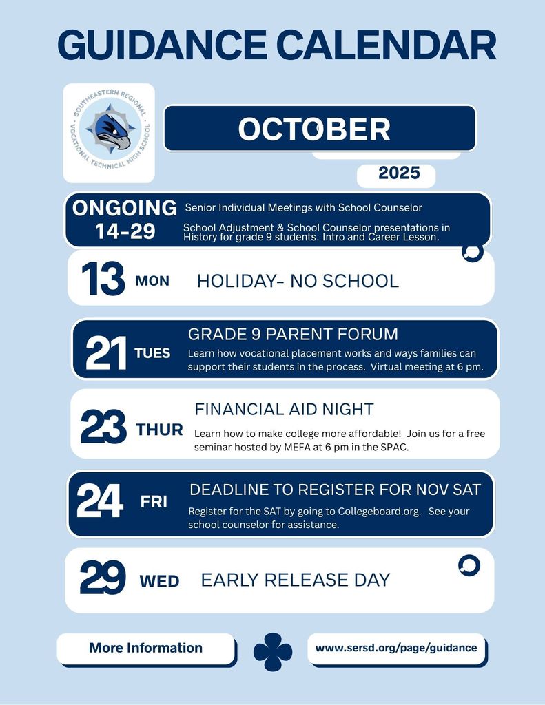 Guidance Calendar