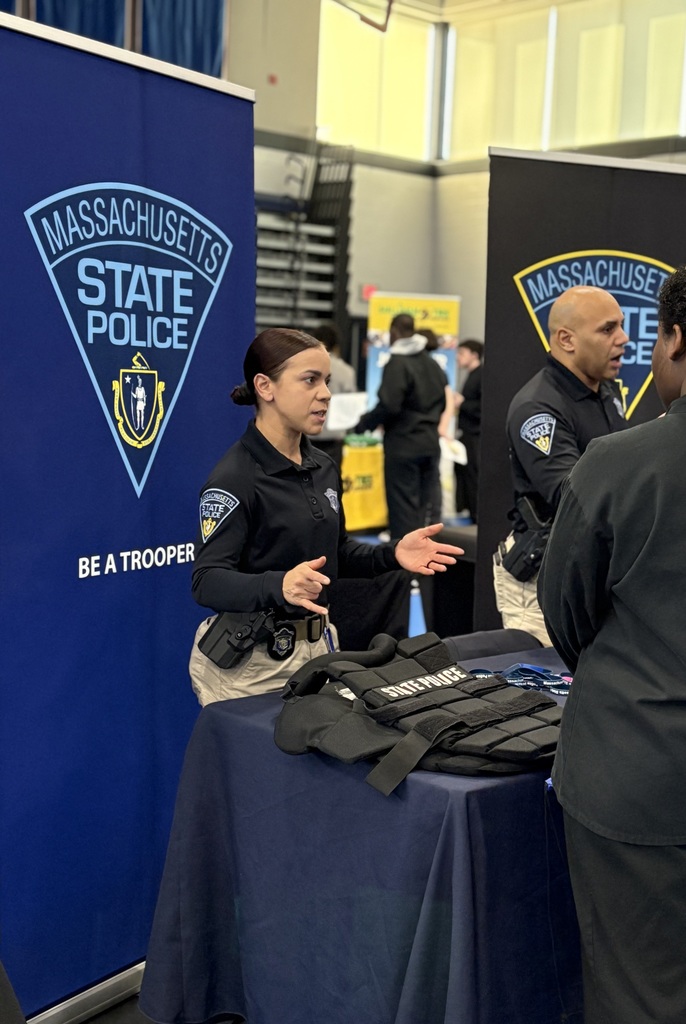 Massachusetts State Police  at Career Fair