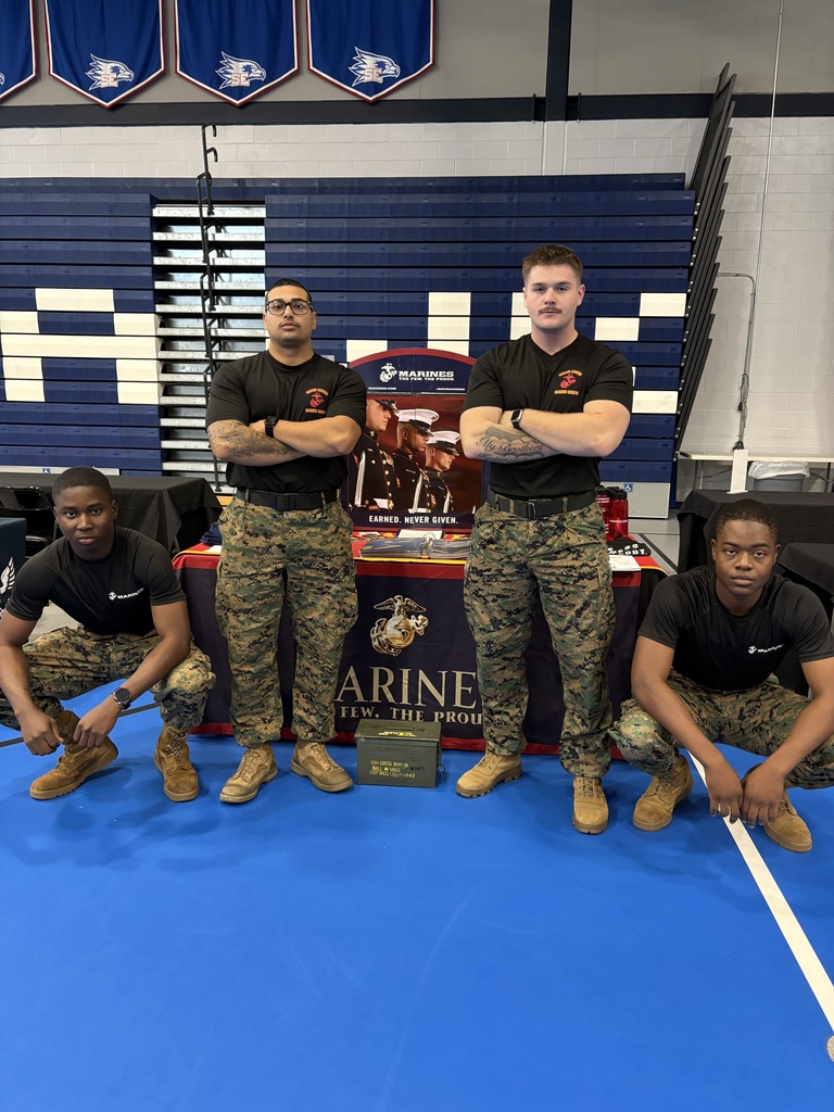 Marines at Career Fair