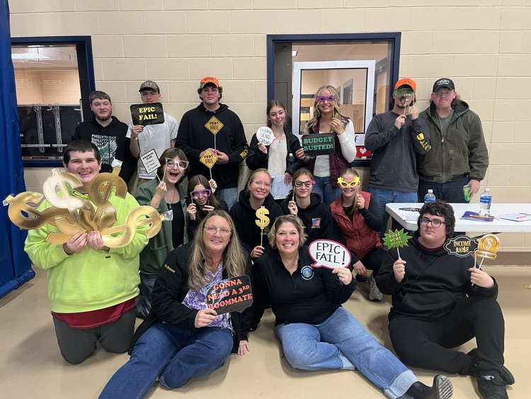 Juniors attended the fair at UMPI on November 5th