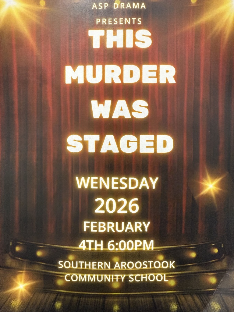 flyer about drama production