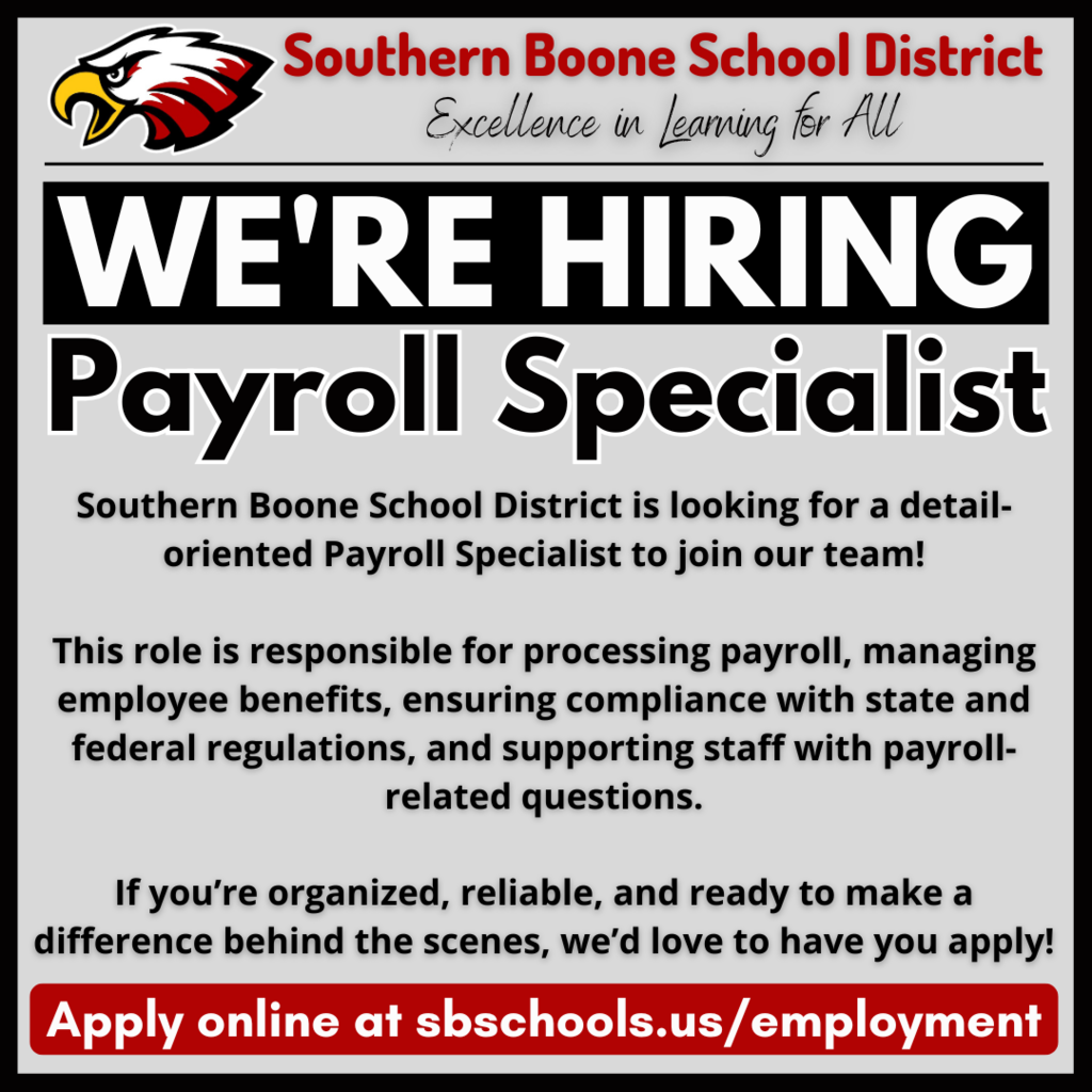 Payroll Specialist Job Opening
