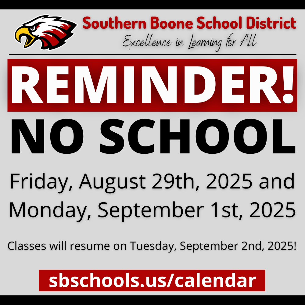 No School Reminder